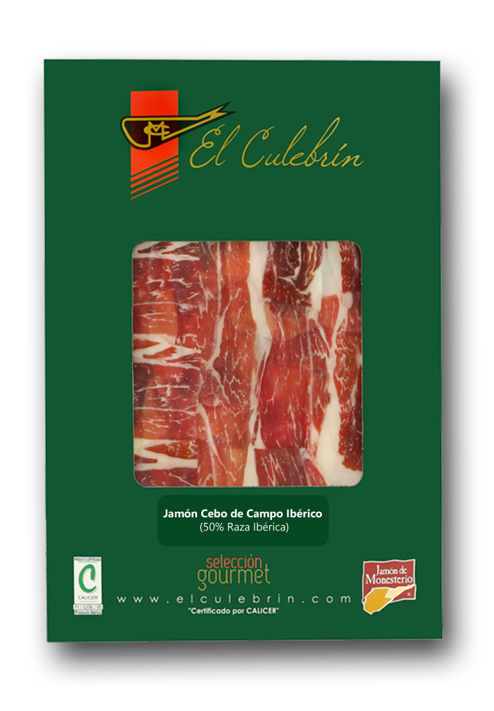 Jamón cebo campo corte